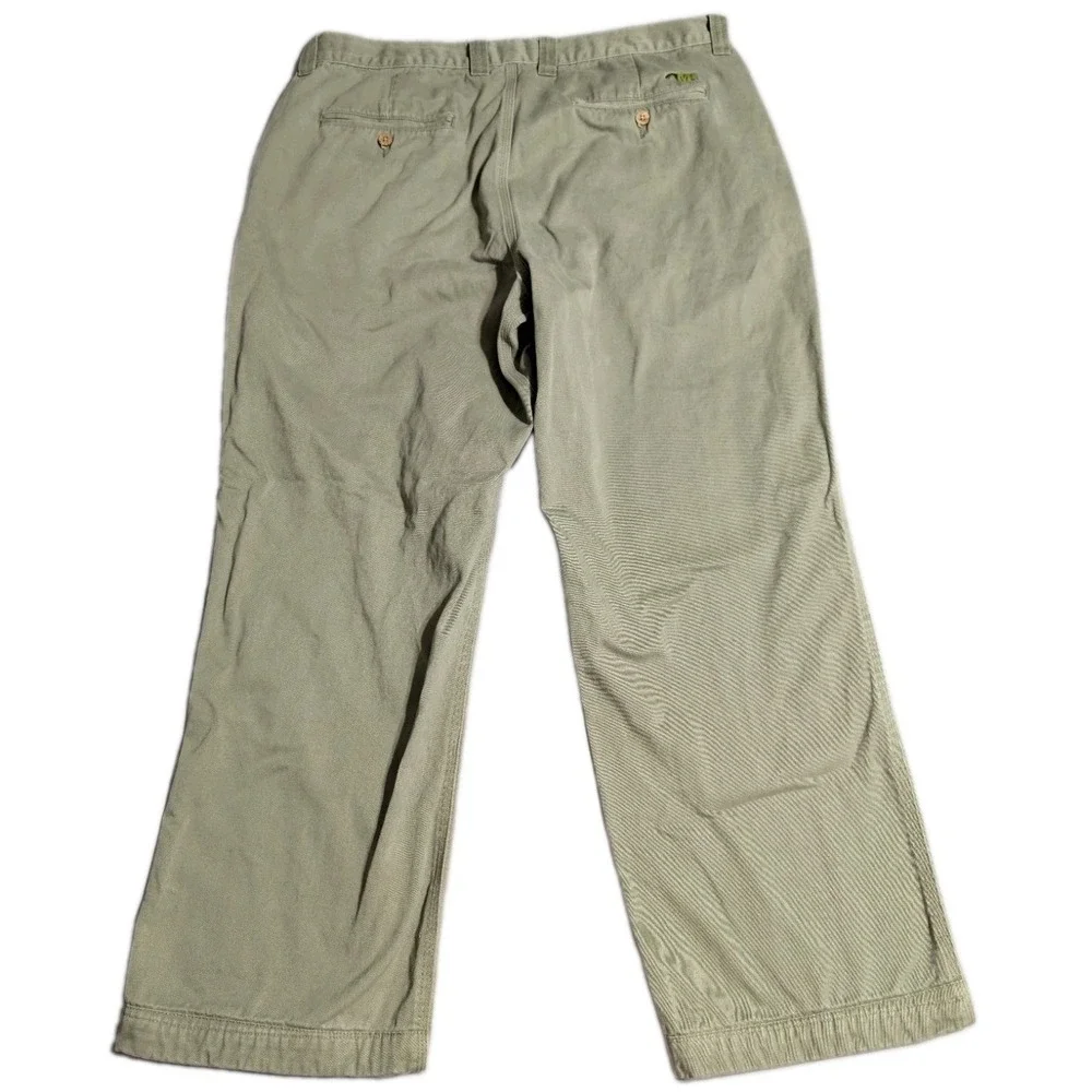 Mountain Khakis Original Mountain Pants Mens 38x30 Green Canvas Cotton